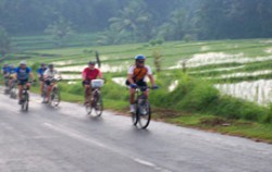 Cycling Tracks,Bali Cycling,Village Cycling With Rafting