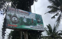 Sign of Bali swing,Fun Adventures,Real Bali Swing