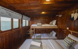 Upper Deck image, Private Diving for Cajoma V Luxury Phinisi, Komodo Boats Charter