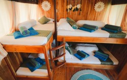 Sharing Cabin,Komodo Boats Charter,Arfisyana Indah Deluxe Phinisi