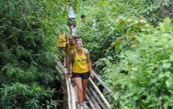 Secret of Sambangan Trekking by Alam Adventure, Bali Trekking, go to river