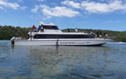 Sgening Fast Boat, Departure from Nusa Penida