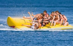 Fun banana ride image, Water Sports and ATV Ride, Bali 2 Combined Tours