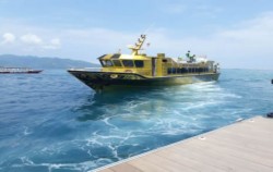 Arrival image, Golden Queen Fast Boat, Gili Islands Transfer