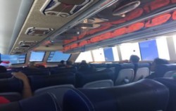 Freebird Express, Gili Islands Transfer, Interior of The Boat