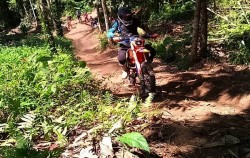 Half Day Kintamani Dense Forest Dirt Bike, Kintamani Uphill