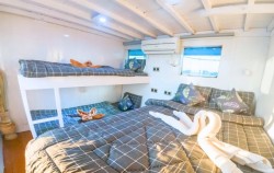 Full Ocean Cabin image, Open Trip Labuan Bajo 3D2N by Lamborajo I Superior Phinisi, Komodo Open Trips