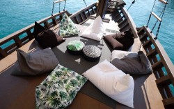 Open Deck image, Derya Phinisi, Komodo Boats Charter