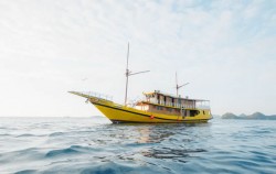 Outside-view-sharing-boat image, Komodo Open Trip for 2 Days and Night Package, Komodo Open Trips