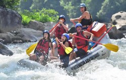 Rafting with professional guid,Bali 2 Combined Tours,White Rafting and Spa Package