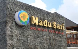 Sign of the Restaurant,Bali restaurants,Bali Madu Sari Restaurant