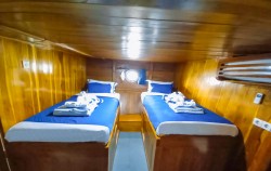 Bunkbed image, Sumba Ocean Luxury Phinisi, Komodo Boats Charter