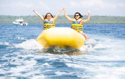 Sea tubing,Nusa penida packages,DISCOVERY TIME Tour by Bali Travelly Cruises