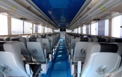 Boat Interior,Nusa penida fast boats,Crown Fast Cruises