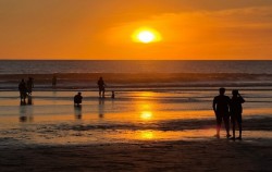 Sunset at Seminyak Beach,Bali Instagramable Trips,Seminyak Beach Getaway & Motel Mexicola Dining Experience