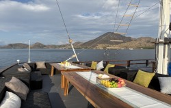 Open Trip 4D3N by Sundari Voyages Luxury Phinisi, Dining Area