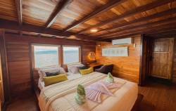 Master Cabin,Komodo Open Trips,Open Trip 3D2N by Sundari Voyages Luxury Phinisi