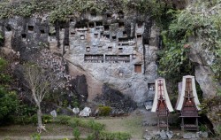BUGIS ADVENTURE + TORAJA CULTURE AND NATURE TOUR INCL. MAKASSAR 6 Days / 5 Nights, Toraja Hanging Graves