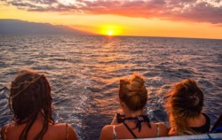 Open Trip 4D3N Lombok to Labuan Bajo by Wanua Adventure, Sunset View on Boat