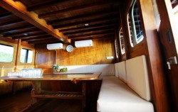 Adishree Living Area,Komodo Boats Charter,Private Trip by Adishree Deluxe Phinisi