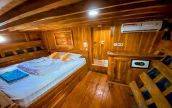 Private Lower Deck,Komodo Open Trips,Sailing Komodo 3D2N by Amalia Bahari Deluxe Phinisi