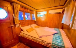 Private Lower Deck,Komodo Open Trips,Sailing Komodo 3D2N by Amalia Bahari Deluxe Phinisi