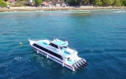 The Angkal Fast Cruise (from Sanur), Nusa Penida Fast boats, Top View