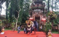 Barong Prakpak image, Balinese Dance by Arma Museum, Balinese Show