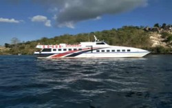 Arrive to the destination image, Gogun Express, Lembongan Fast boats