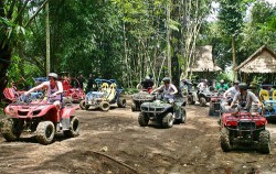 Ride adventure,Bali 3 Combined Tours,Rafting, ATV Ride & Spa Package 