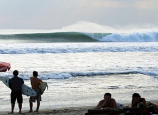 Surfing Poin at Kuta Beach