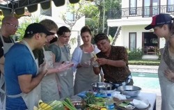 Balinese Cooking Class, Balinese Sate Lilit