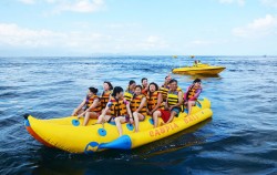 One Day Watersports Package Nusa Penida by Caspla Bali, Banana Boat