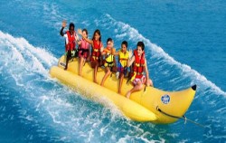 Fun Ride Banana boat image, Water Sport, Spa & Kecak Dance, Bali 3 Combined Tours