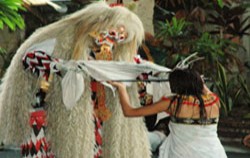 Barong and Keris Dance, Rangda for Evil