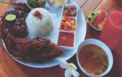 Set Menu Mixed,Bali Restaurants,Bebek Uma Dawa Restaurant