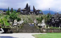 Besakih temple view