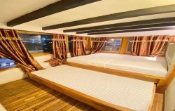 Master Cabin image, Open Trip 3 Days 2 Nights by Budi Utama Luxury Phinisi, Komodo Open Trips