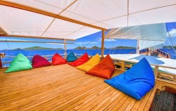 Sundeck image, Budi Utama Luxury Phinisi, Komodo Boats Charter