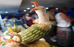 Sunset Dinner Cruise, Bali Cruise, Buffet Decoration