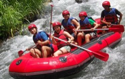 Exploring Telaga Waja River image, Bukit Cili Rafting Bali, Bali Rafting