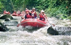 Bukit Cili Rafting Bali, Telaga Waja River