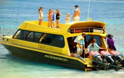 One Day Watersports Package Nusa Penida by Caspla Bali, Caspla boat