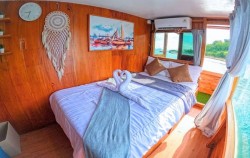 Master Cabin,Komodo Open Trips,Open Trip Komodo 3D2N by Dinara Superior Phinisi