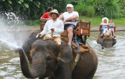 Enjoy the elephant ride image, Water Sports and Elephant Ride, Bali 2 Combined Tours