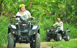 Enjoy the ride,Bali 3 Combined Tours,Cycling, ATV Ride & Spa Package