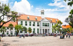 Nostalgic of Batavia Town, Jakarta Tour, Fatahillah Square