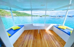 Relaxation Area,Komodo Open Trips,Open Trip 3D2N by Giona Deluxe Phinisi