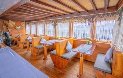 Dining Area,Komodo Open Trips,Open Trip Labuan Bajo 3D2N by Kanha Loka Luxury Phinisi