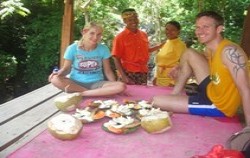 lunch ,Bali Trekking,Secret of Sambangan Trekking by Alam Adventure